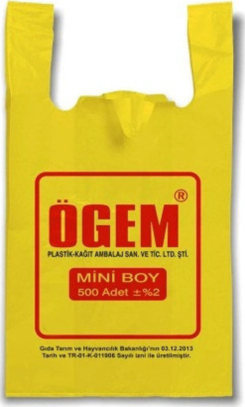 Mini Boy Hışır Poşet 500'lü