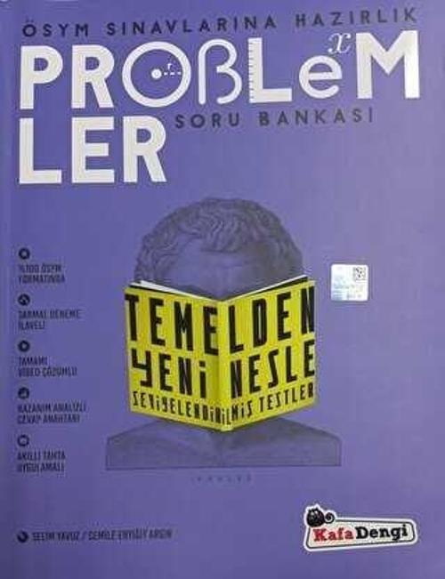 TYT Problemler Soru Bankası (Tümü Video Çözümlü) Kafa Dengi Yayınları