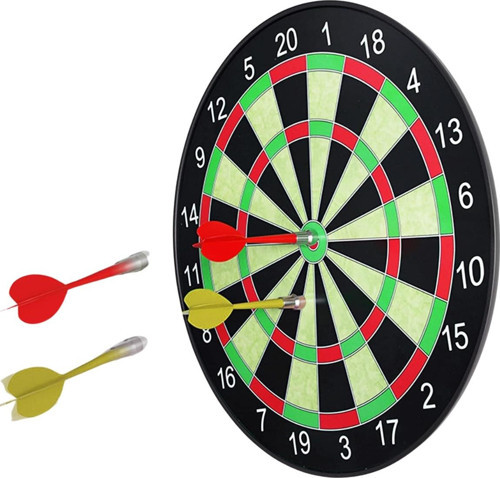 Dart Oyunu Mıknatıs Uçlu Çocuklar İçin Büyük Boy 36cm