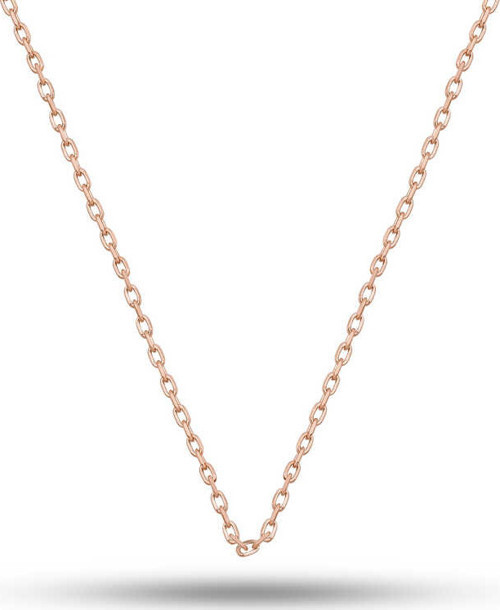 Gümüş Rose 0.30 Mikron 50 Cm Forse Kadın Zincir