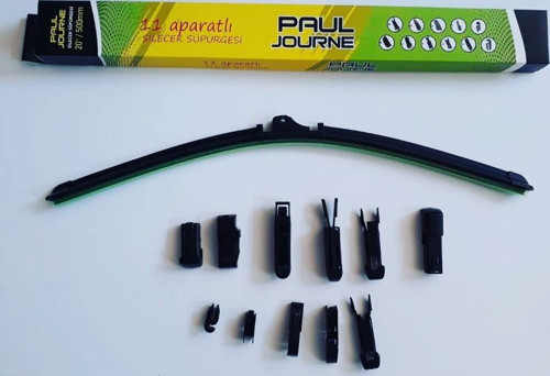 Silecek Süpürgesi 430Mm Aparatlı 17 Muz Tipi (11 Aparat (1 Ad )