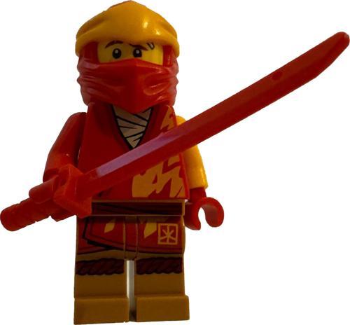 Minifigür Kırmızı Ninjago +6 Yaş (1 Parça)