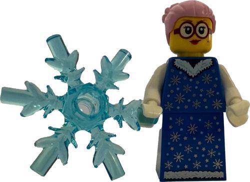 Minifigür Kar Taneli Kadın +6 Yaş (1 Parça)