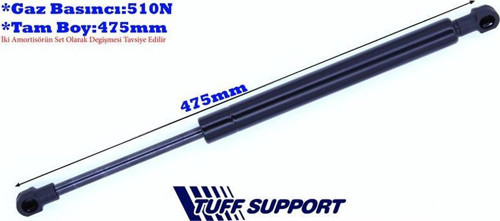 Bagaj Amortisörü Renault Clıo Iv 13 (Uzunluk=475Mm Basınç=510N) (2 Ad )