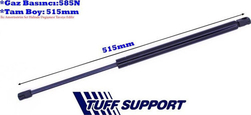 Bagaj Amortisörü Hyundaı Tucson 04- (Uzunluk=515Mm Basınç=585N) (2 Ad )