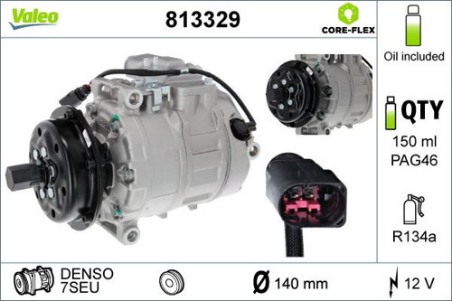 Klima Kompresörü Vw Transporter T5 04-09 Toureg 02-10 (1 Ad )