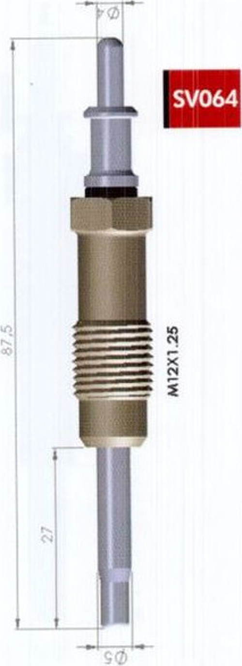 Kızdırma Bujisi 11.5V Mercedes E 290-Mb Sprınter 210D-212D-310D-Varıo (4 Ad )
