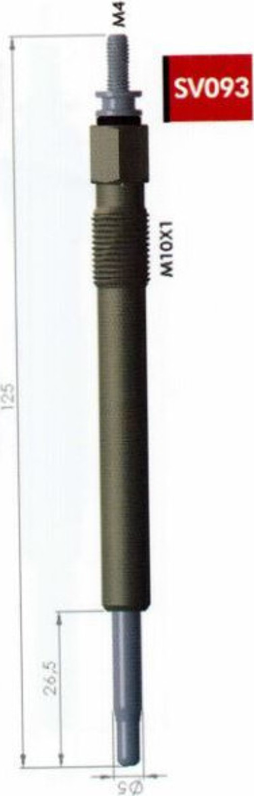 Kızdırma Bujisi 11.5V Rower Land –Range Rover 2.5 Tdi (4 Ad )