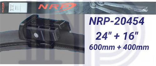 Silecek Süpürgesi Muz(Tk) İnce 600+400Mm 16Mm Adaptör Audı A1 Seat Leon Vw Polo Vı Skoda (1 Tk )