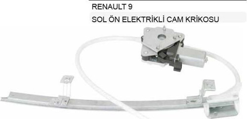 Cam Krikosu Elektrikli Ön Sol Renault R9-R11 44331 (1 Ad )