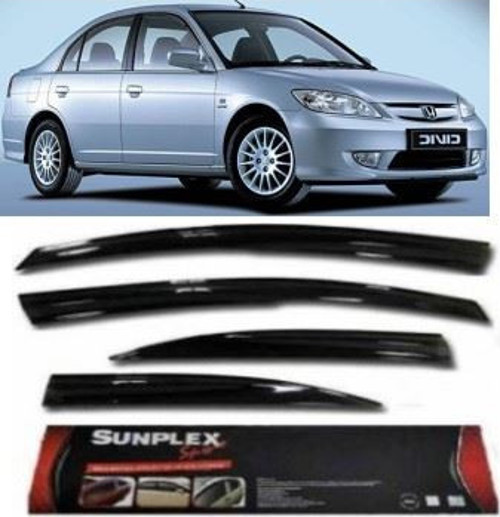 Cam Rüzgarlığı Honda Cıvıc 2001-2006 Ön-Arka Sport Style (1 Tk )