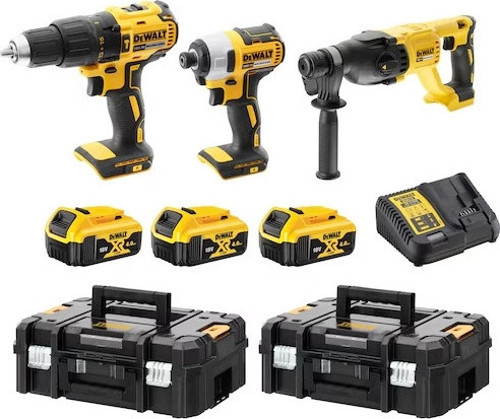 Dck369M3T 18V Xr 4.0Ah Li-İon Kömürsüz Kombinasyon 3 Parça Kit