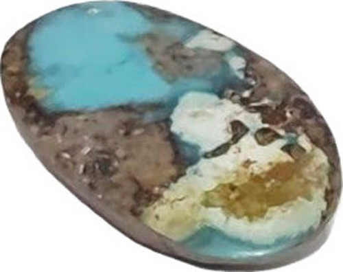 Doğal İran Nişabur Firuze (Turkuaz) Taşı 12 Karat - 2,40 Gram T043