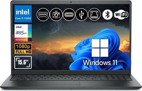 Vostro 3530 i7-1355U 24GB Ram 2TB SSD 15.6" 120 Hz FHD Win11Pro N1601PVNB3530U ATL71 Notebook