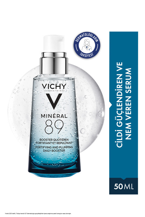 Mineral 89 Hyalüronik Asit İçeren Nemlendirici ve Güçlendirici Serum 50 ml 3337875543248