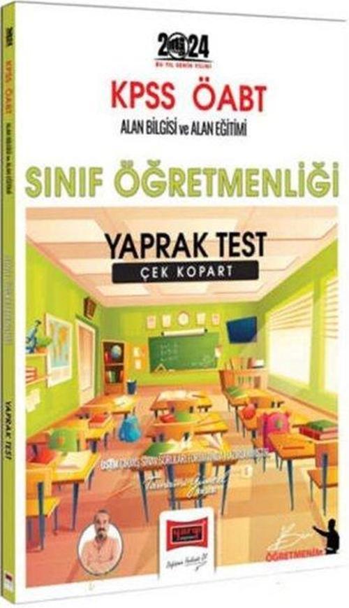 2024 ÖABT Sınıf Öğretmenliği Çek Kopart Yaprak Test