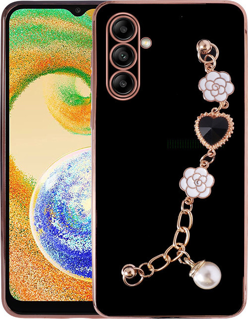 Galaxy A04S Kılıf El Tutamaçlı Kamera Korumalı Taka Silikon Kılıf