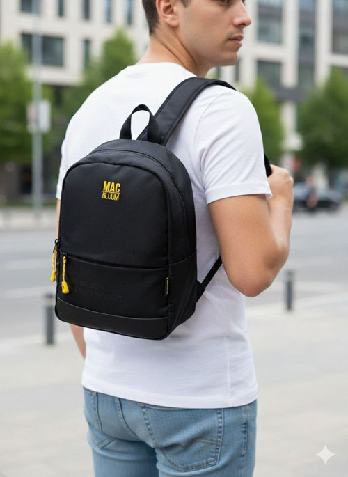 Unisex Su Geçirmez Kumaş Sırt ve Omuz Destekli Astarlı Şık Tasarım Günlük Kullanım Sırt Çantası