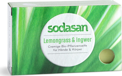 Katı El ve Vücut Yıkama Sabunu - Limon Otu & Zencefil 100 gr