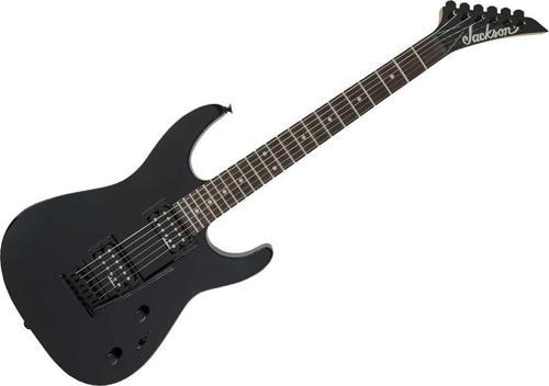JS Dinky JS11 Amaranth Klavye Gloss Black Elektro Gitar