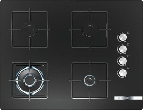 Poh7C6O12O 67 Cm Wok Gözlü Siyah Ankastre Ocak