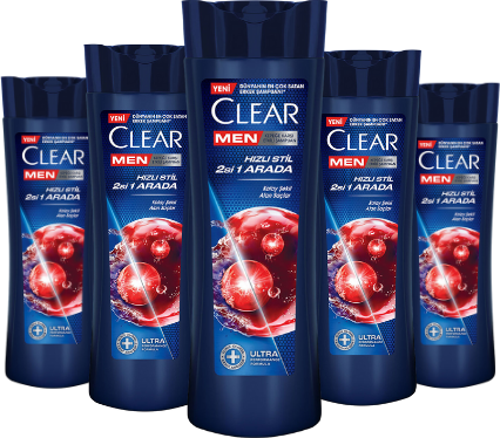 Men Kepeğe Karşı Etkili Şampuan Hızlı Stil 2si 1 Arada 350 ML * 5 Adet