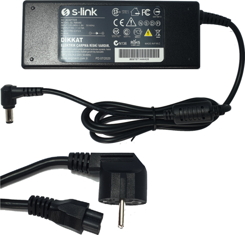 Asus A53E, A53S, A73E, A73S Adaptör Şarj Cihazı
