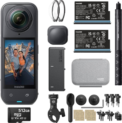 X5 360° Motorcycle Essentials Bundle 512GB (Türkiye Distribütörü Garantili)