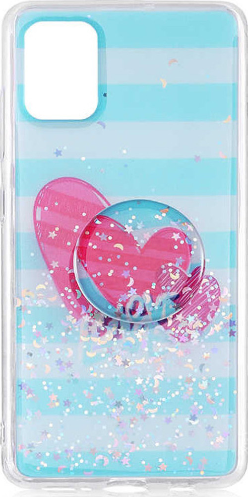Galaxy A71 Kılıf Pop Soketli Vale Silikon Kılıf NO3