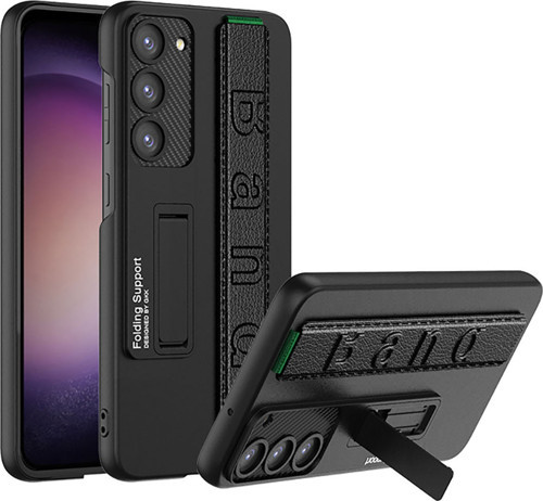 Galaxy S23 Plus Kılıf Standlı El Tutacaklı Band Kılıf