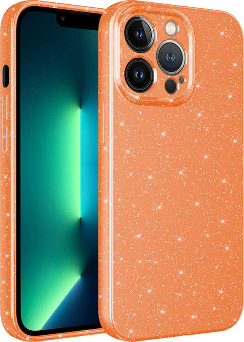 iPhone 12 Pro Max Kılıf Kamera Korumalı Simli Lüks Koton Kılıf