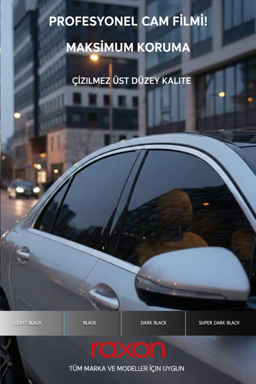 Rulo Cam Filmi Çizilmez 1 Ply 152 Cm x 60 M Black %20