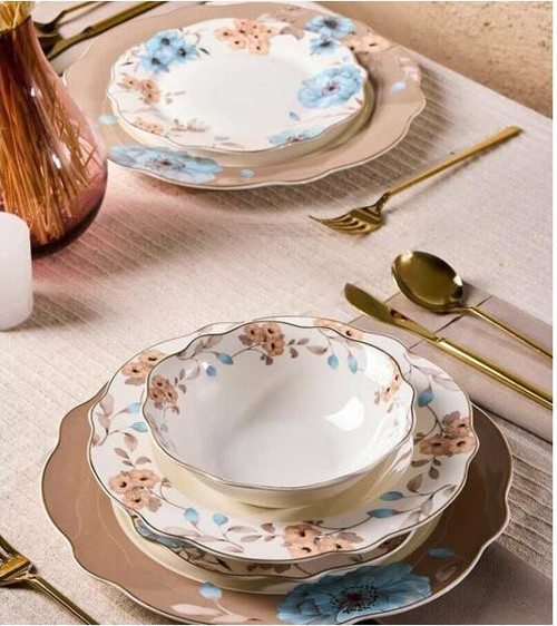 17145 Flora Bone Yemek Takımı 24 Parça