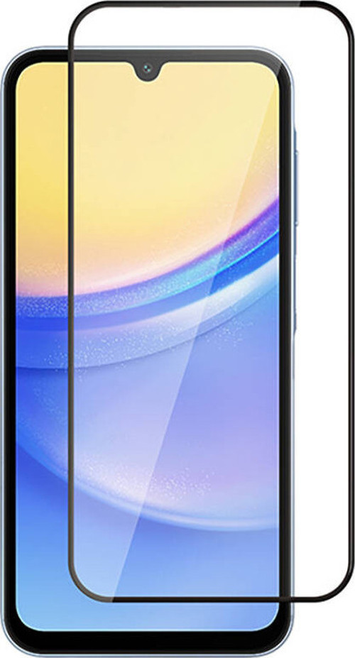 Galaxy A15 Kenarları Kırılmaya Dayanıklı Cam Ekran Koruyucu