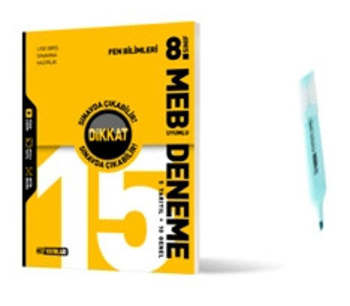 LGS 8.Sınıf Fen Bilimleri Deneme MEB Uyumlu DİKKAT Sınavda Çıkabilir