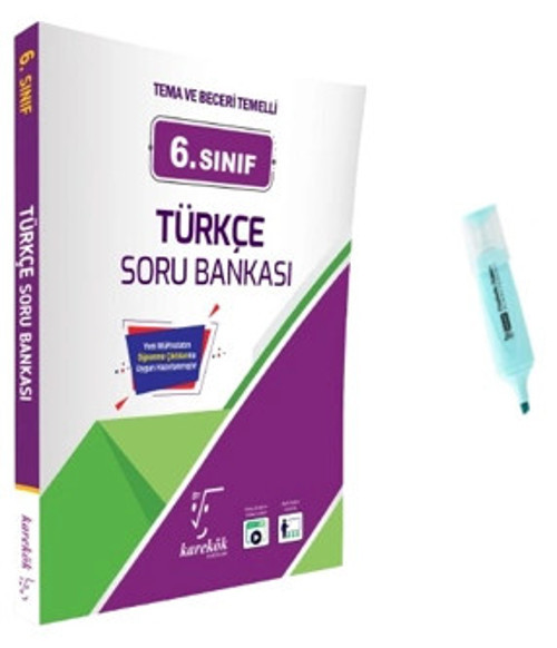 6.Sınıf Türkçe Soru Bankası (Yeni Müfredat)