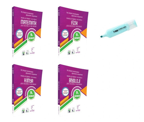 9.Sınıf Matematik Fizik Kimya Biyoloji MPS (Yeni Müfredat)