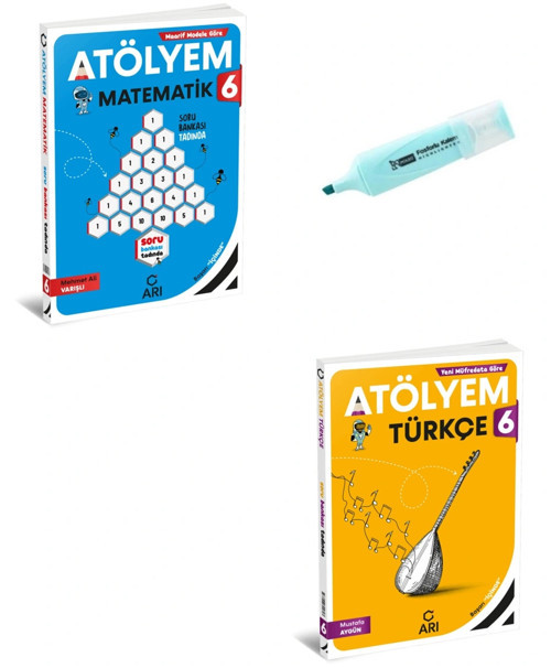 6.Sınıf Matematik Ve Türkçe Atölyem Soru Bankası