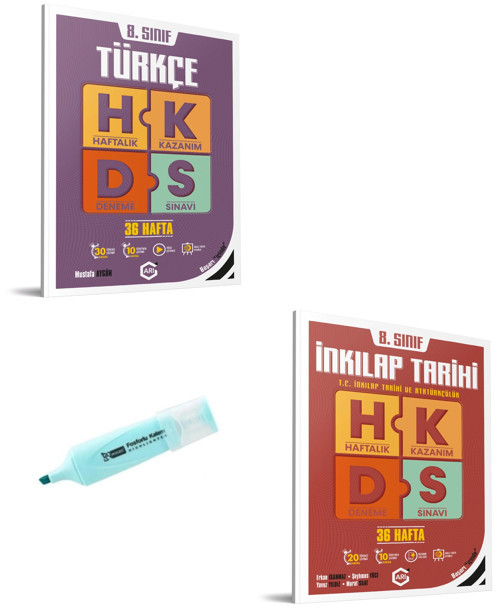 LGS 8.Sınıf Türkçe Ve İnkılap Haftalık Kazanım Deneme Sınavı