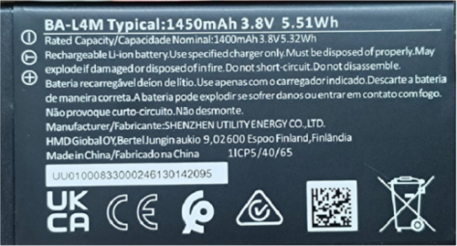 Nokia 3210/220 BA-L4M Pil Batarya TA-1616