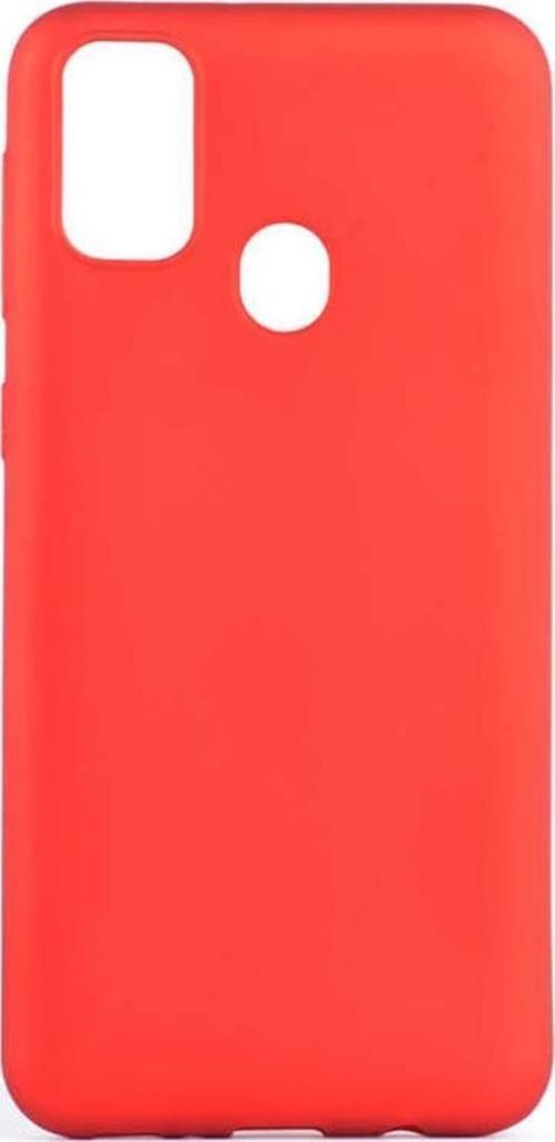Galaxy M21 Kılıf Kamera Çıkıntılı Soft Silikon