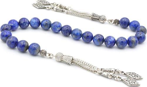 Hakiki Doğal Lapis Lazuli Taşı Zaza Tesbih