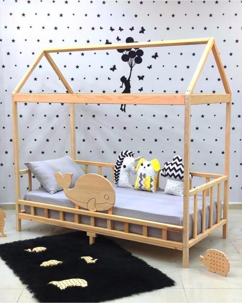 Markaawm Balina Montessori Yatak 90x190 Çocuk Ve Bebek Karyola