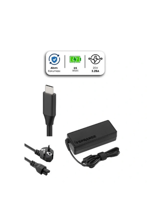 20V 3.25A Type-C 65W İçin Laptop Adaptör