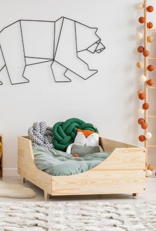 Markaawm Unisex Montessori Karyola Ahşap Beşik