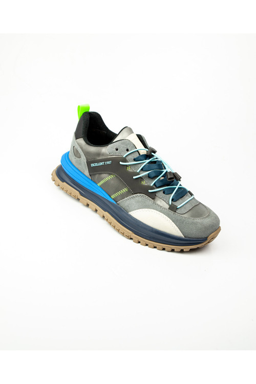 19514 Mavi Erkek Sneaker Ayakkabı