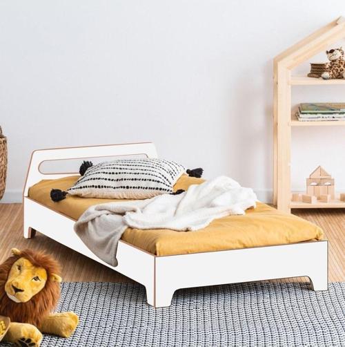 Twin Mdf Karyola Beyaz Bebek Ve Çocuk Yatak