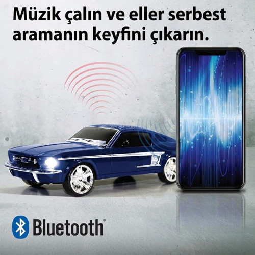Büro Ev Ofis Cihazları için Amerikan Spor Araba Motifli Bluetooth Hoparlör