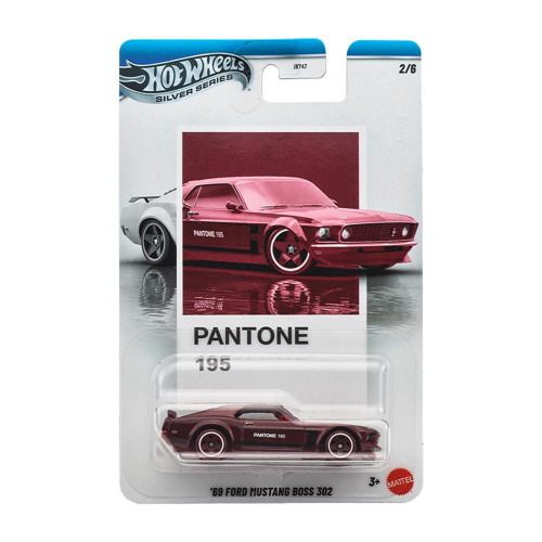 Silver Series Pantone 69 FORD MUSTANG BOSS 302 JKY47-JKY48
