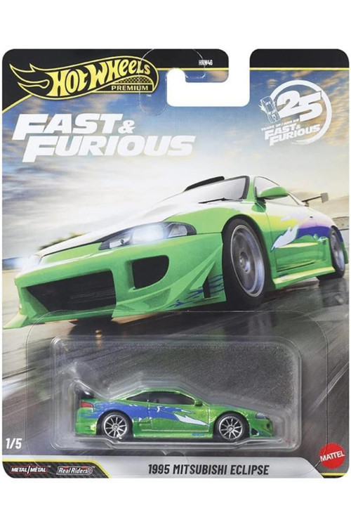 Premium Series 25.Yıl Özel Fast & Furious 1995 MITSUBISHI ECLIPSE HNW46 - JHW68-LA10